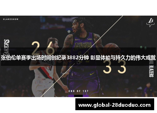 张伯伦单赛季出场时间创纪录3882分钟 彰显体能与持久力的伟大成就